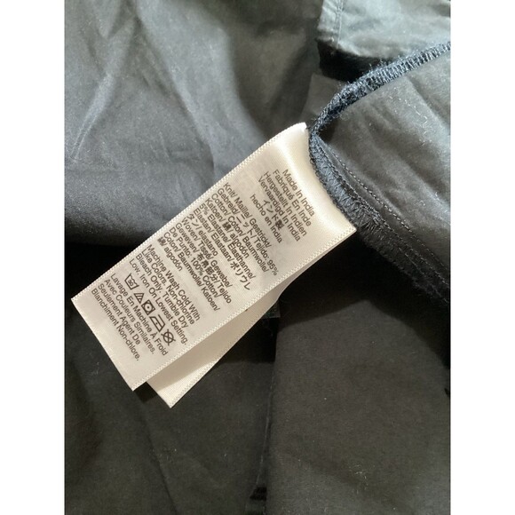 J. Crew Sweetheart Tank Dress with Poplin Skirt Black Pockets XS - Picture 7 of 7